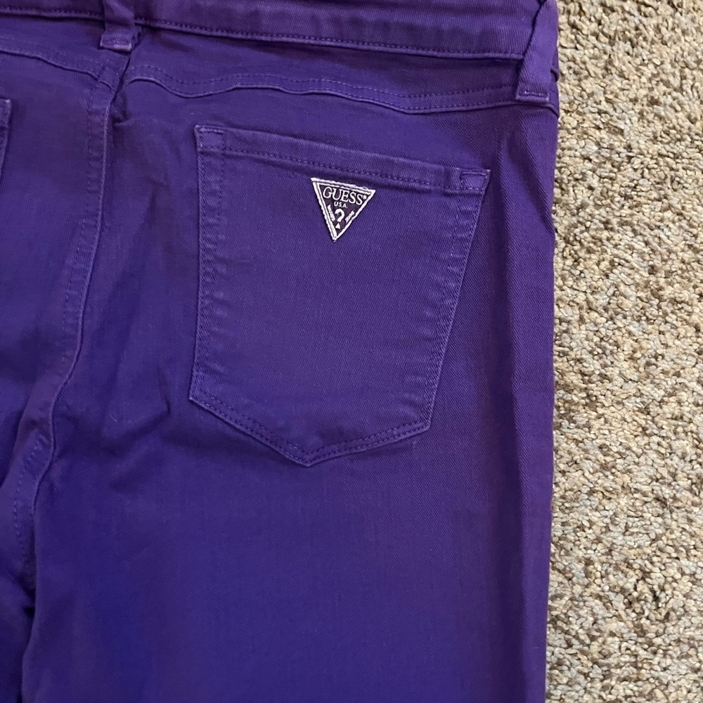 Purple guess skinny jeans - Picture 4 of 6